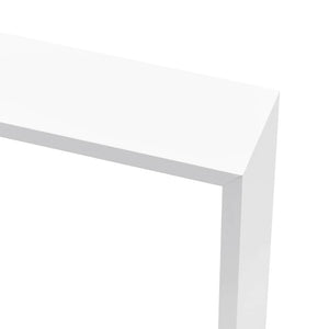 vidaXL Cube Shelves 3 pcs. White MDF