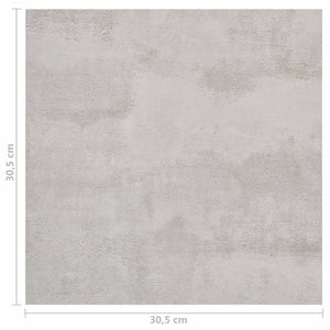 PVC Bodenfliesen Grau Hellgrau 5.11 m²