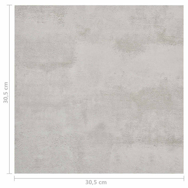 PVC Bodenfliesen Grau Hellgrau 5.11 m²