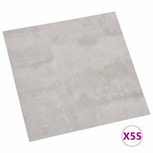 PVC Bodenfliesen Grau Hellgrau 5.11 m²