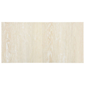 Selbstklebende PVC Bodenplatten Weiß Beige 5.11m²