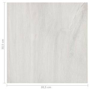 Selbstklebende PVC Bodenplanken Creme 5.11 m²