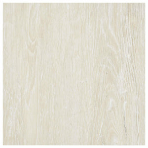 Cremeweiße PVC Bodenplanken, 5.11 m²