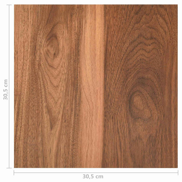 PVC Bodenplanken Dunkles Holz 5,11 m²