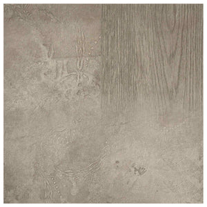 vidaXL Flooring Planks 5.11 m² 55 pcs PVC Dark Brown and Grey