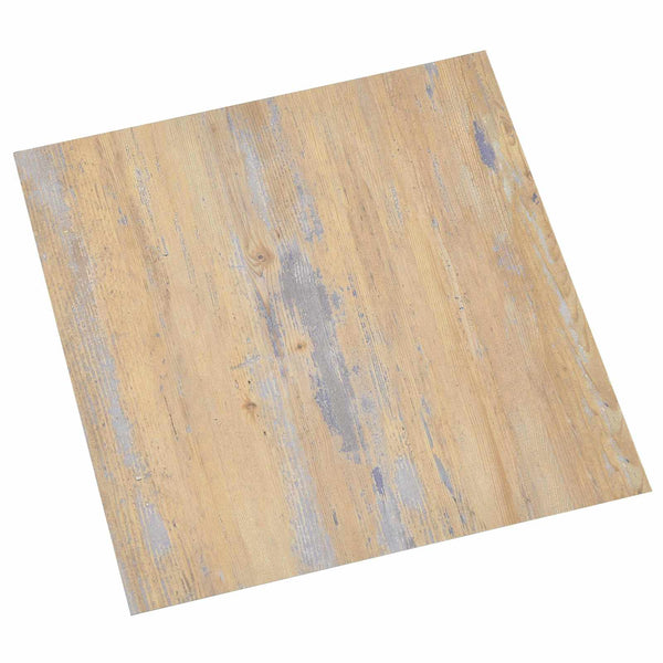 vidaXL Flooring Planks 5.11 m² 55 pcs PVC Brown and Grey