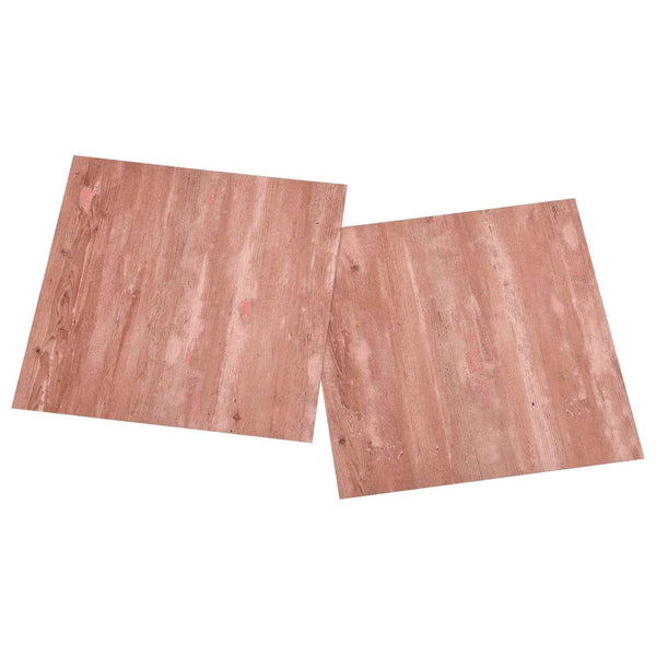 vidaXL Floor Tiles 55 pcs Red 5.11 m² PVC