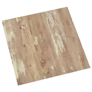 vidaXL Flooring Planks 5.11 m² 55 pcs PVC Cream and Light Brown