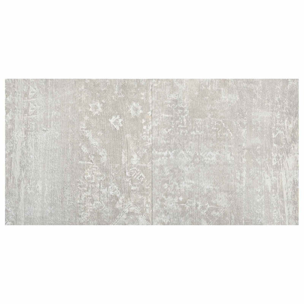 vidaXL Flooring Planks 5.11 m² 55 pcs PVC White and Wood