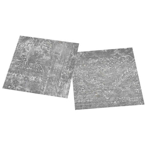 vidaXL Flooring Planks 55 pcs Concrete Grey 5.11 m² PVC