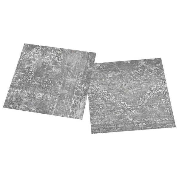 vidaXL Flooring Planks 55 pcs Concrete Grey 5.11 m² PVC