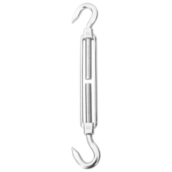 vidaXL 5-piece Sun Shade Sail Fixing Kit Stainless Steel