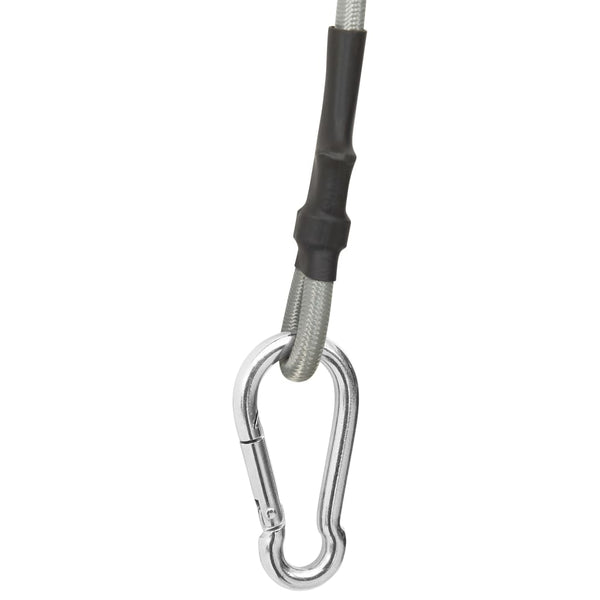 vidaXL Ropes with Carabiner 4 pcs. Rubber