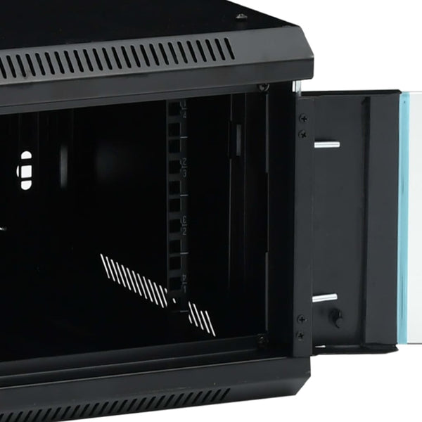vidaXL 4U Network Cabinet Wall Mount 19" IP20 600x450x285 mm