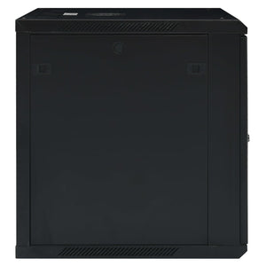 vidaXL 12U Wall-Mounted Network Cabinet 19" IP20 600x600x640 mm
