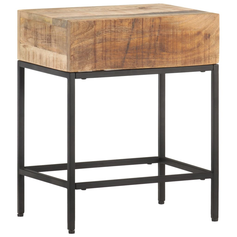 Beistelltisch Mango Massivholz 40x30x50 cm