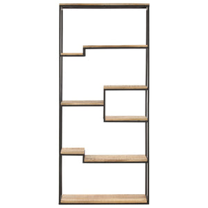 Bücherregal Mangoholz 80x180 cm