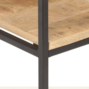 Bücherregal Mangoholz 80x180 cm