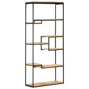 Bücherregal Mangoholz 80x180 cm
