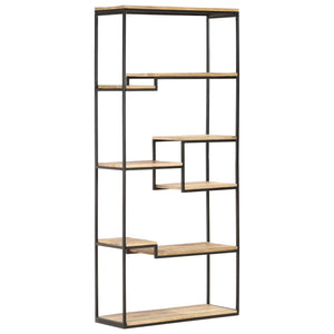 Bücherregal Mangoholz 80x180 cm