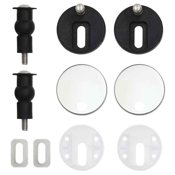 vidaXL Toilet Seats with Soft-Close Lid 2 pcs. MDF Penguin Design