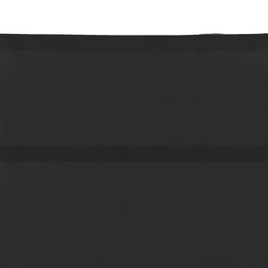 vidaXL Sun Lounger Textilene and Aluminium Black