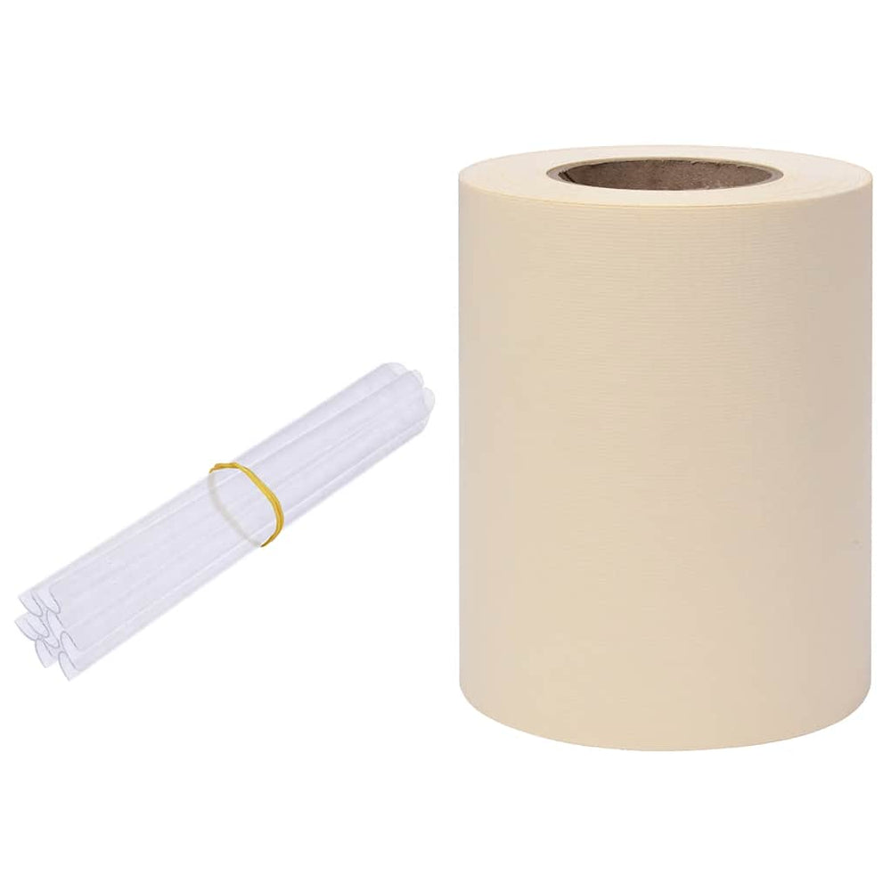 vidaXL Garden Privacy Screen PVC 70x0.19 m Cream