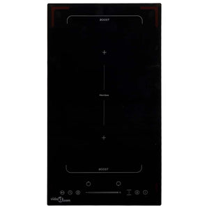 vidaXL Flex Zone Induction Cooktop with 2 Hobs Touch Control 3500 W