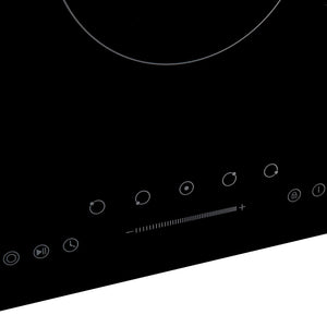 vidaXL Ceramic Hob with 5 Plates Touch Control 77 cm 8500 W