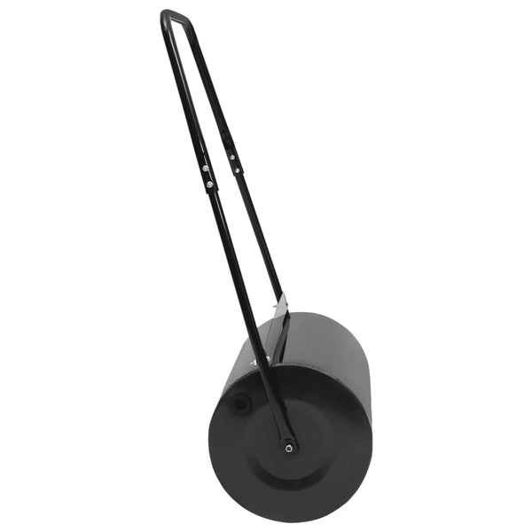 vidaXL Lawn Roller Black 63 cm 50 L