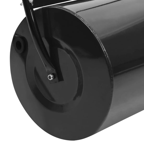 vidaXL Lawn Roller Black 63 cm 50 L