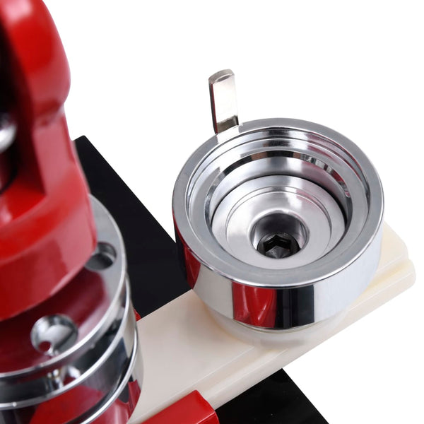 vidaXL Button Maker with 500 Button Parts 44 mm