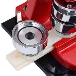 vidaXL Button Maker with 500 Button Parts 44 mm