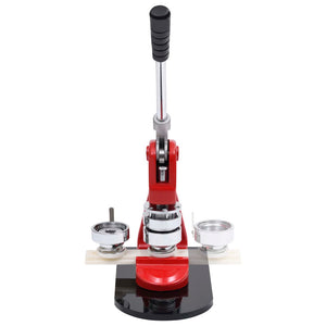 vidaXL 25 mm Button Maker with 500 Button Parts