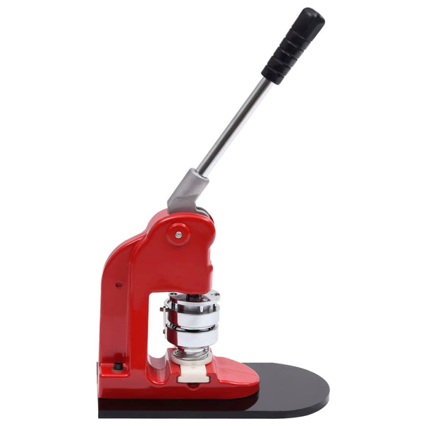 vidaXL 25 mm Button Maker with 500 Button Parts