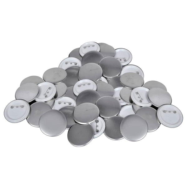 vidaXL Button Maker with 500 Button Parts 37 mm Rotating Die