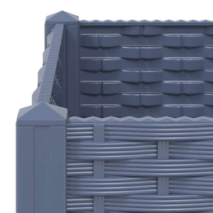 vidaXL Raised Garden Bed 40x40x23 cm Polypropylene