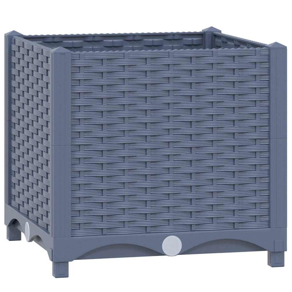 vidaXL Raised Garden Bed 40x40x38 cm Polypropylene