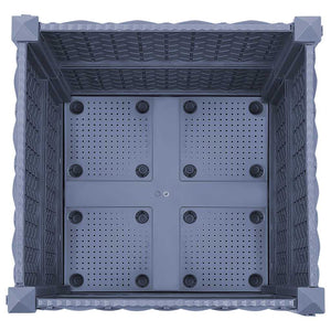 vidaXL Raised Garden Bed 40x40x38 cm Polypropylene