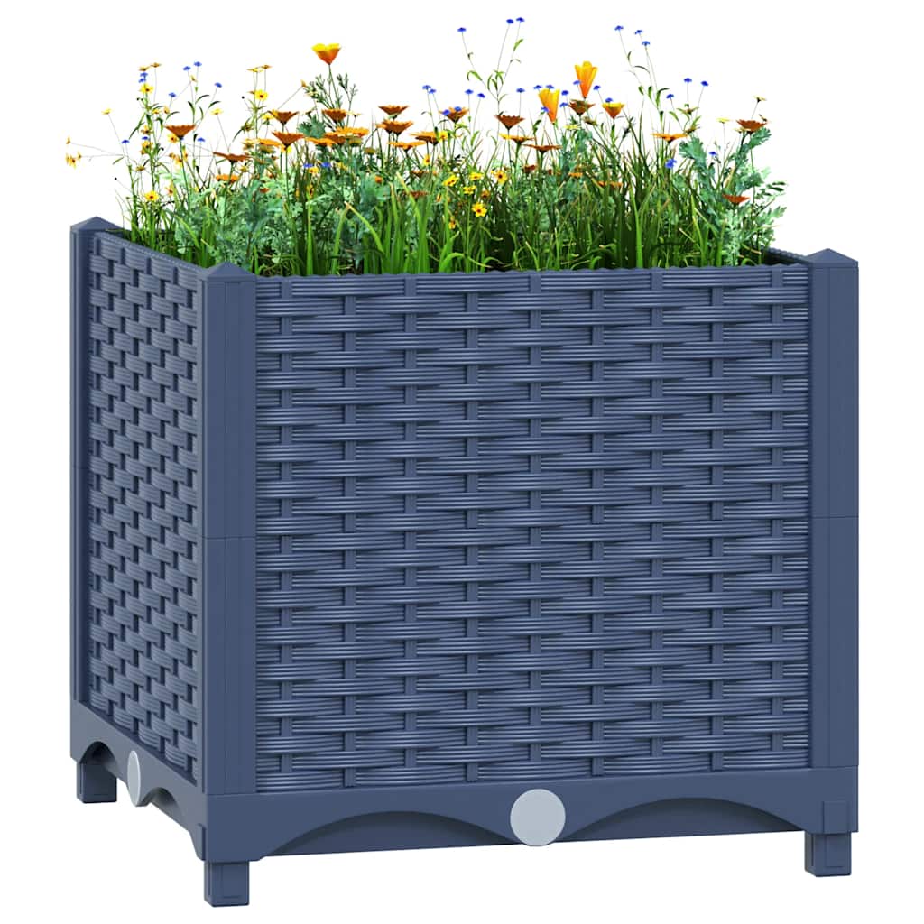 vidaXL Raised Garden Bed 40x40x38 cm Polypropylene