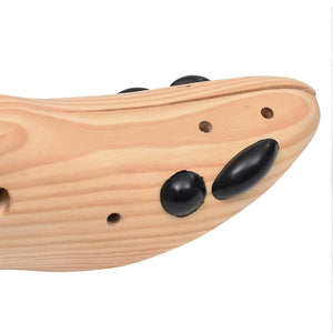 vidaXL Shoe Stretchers 2 Pairs Size 36-40 Solid Pine Wood