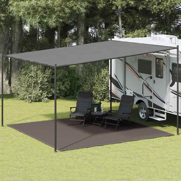 vidaXL Awning Carpet 400x400 cm Anthracite