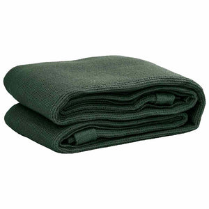 vidaXL Tent Carpet 400x500 cm Dark Green HDPE