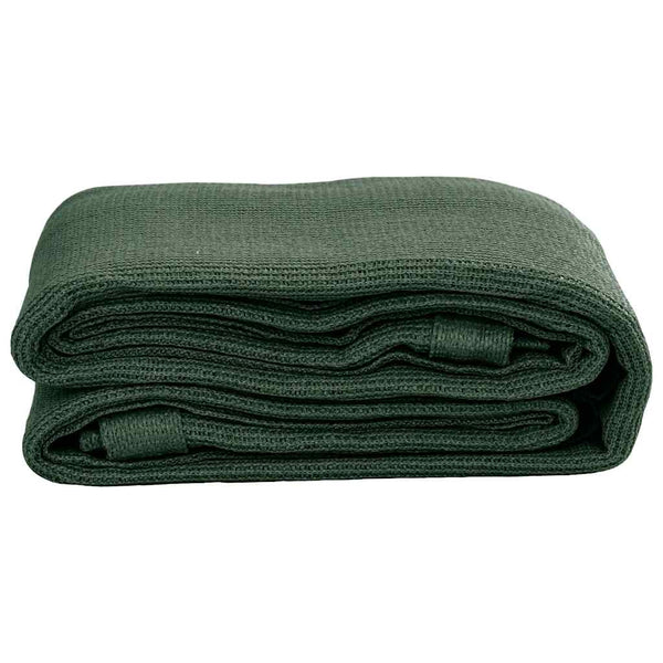 vidaXL Tent Carpet 400x500 cm Dark Green HDPE
