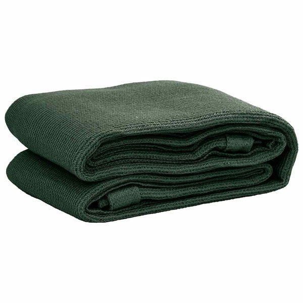 vidaXL Tent Carpet 400x700 cm Dark Green HDPE