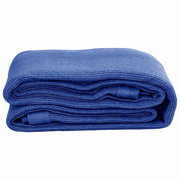 vidaXL Awning Carpet 200x400 cm Blue HDPE