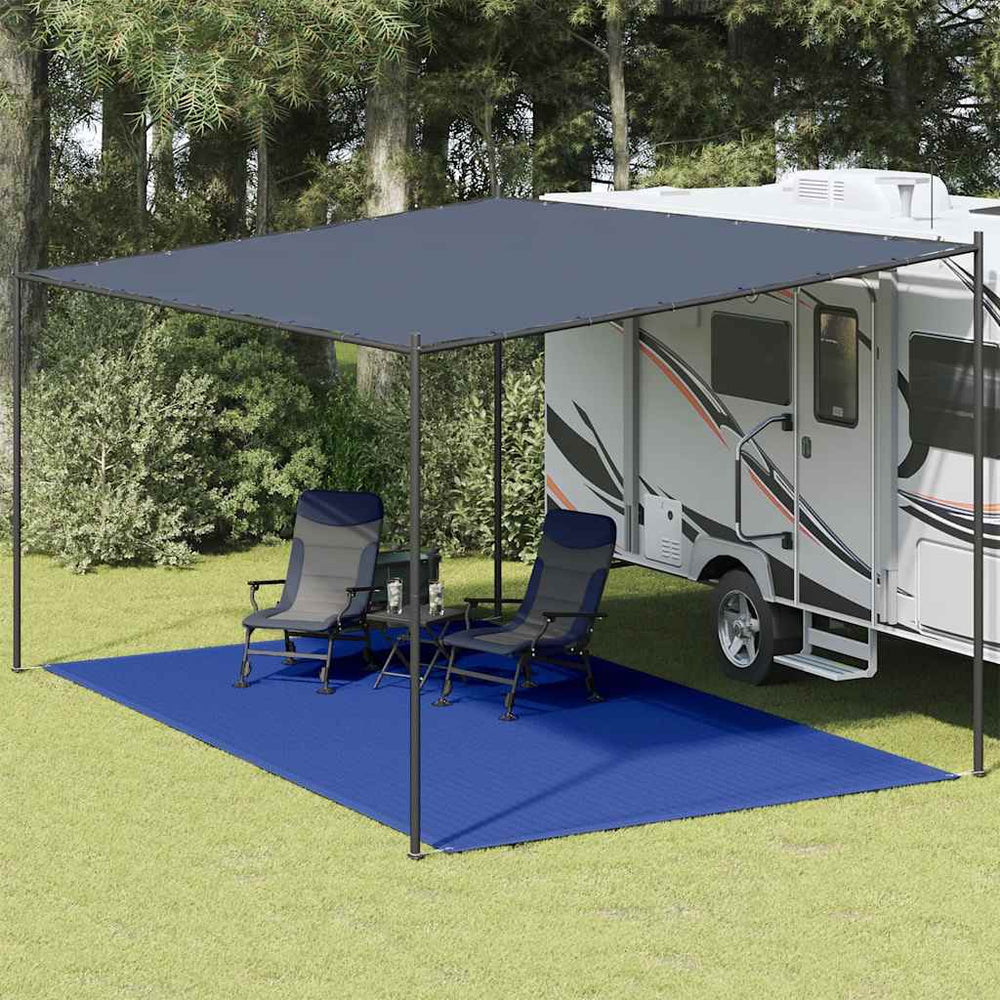 vidaXL Tent Carpet 300x500 cm Blue HDPE