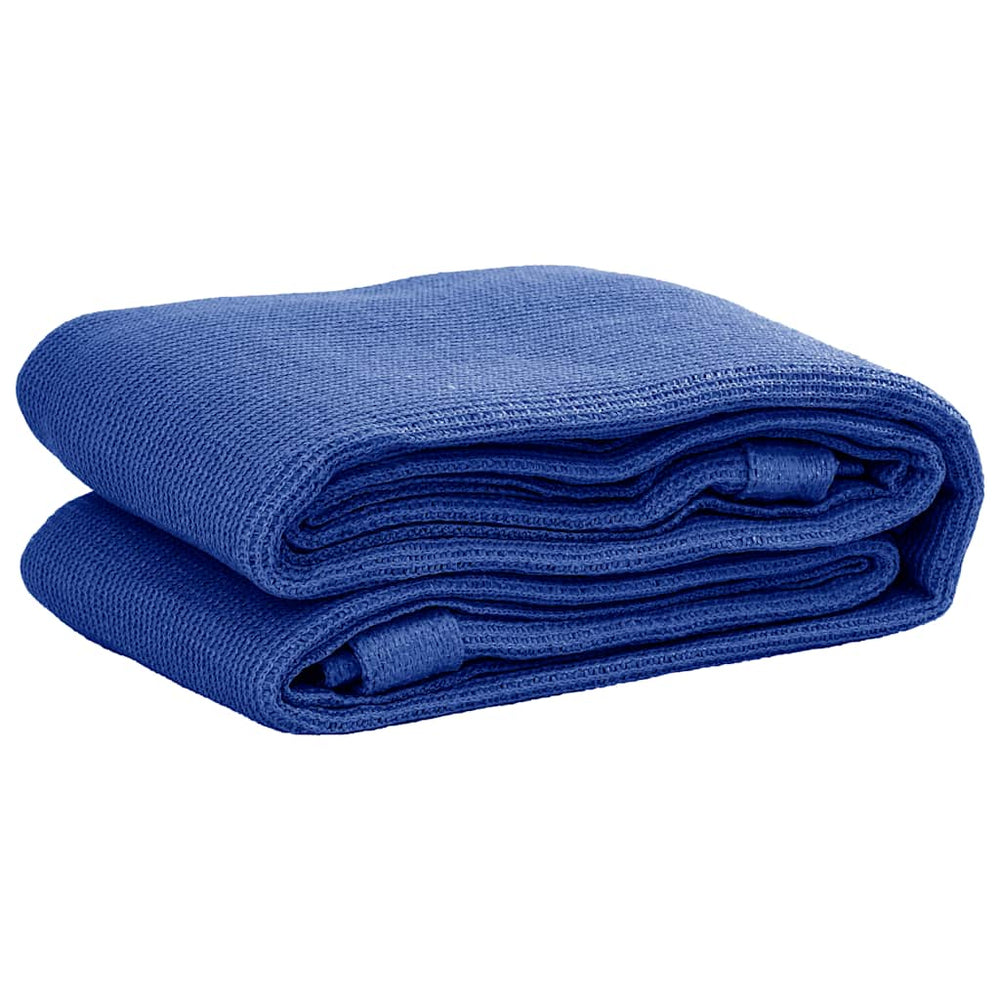 vidaXL Tent Carpet 400x700 cm Blue HDPE