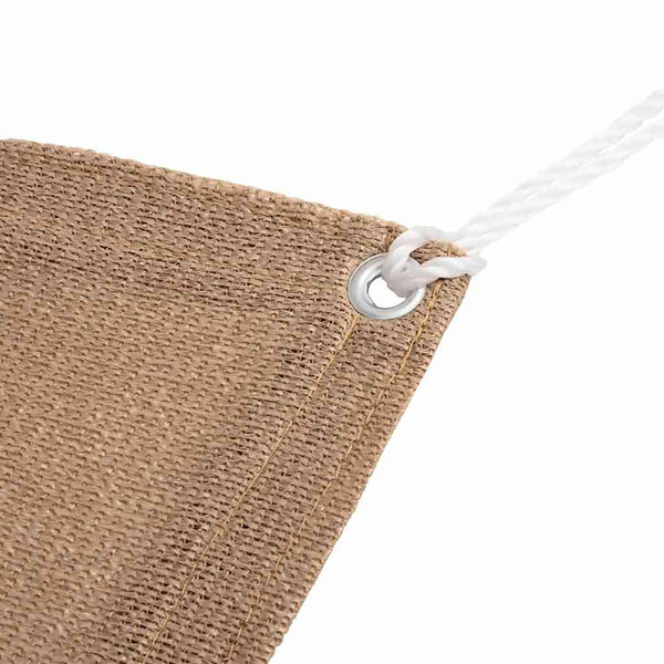 vidaXL Tent Carpet 200x400 cm Taupe