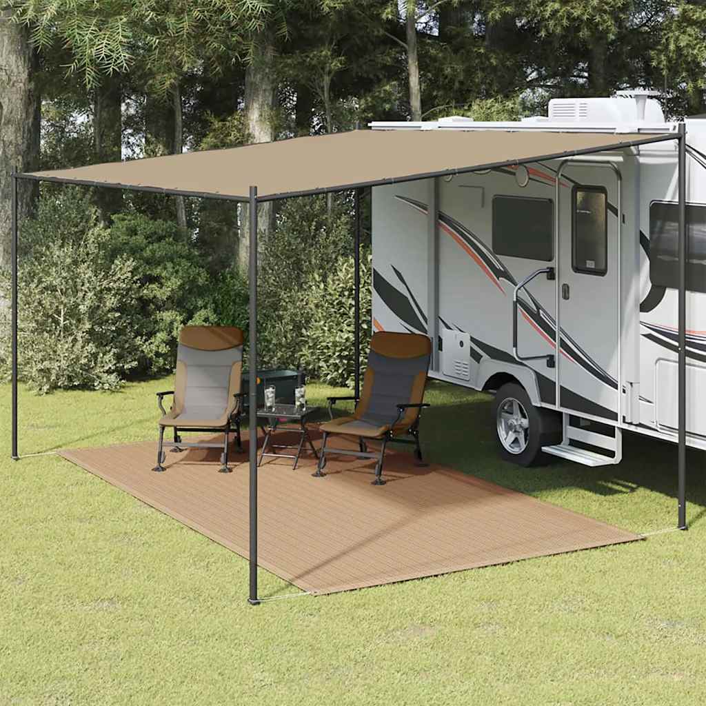 vidaXL Awning Carpet 250x350 cm Taupe